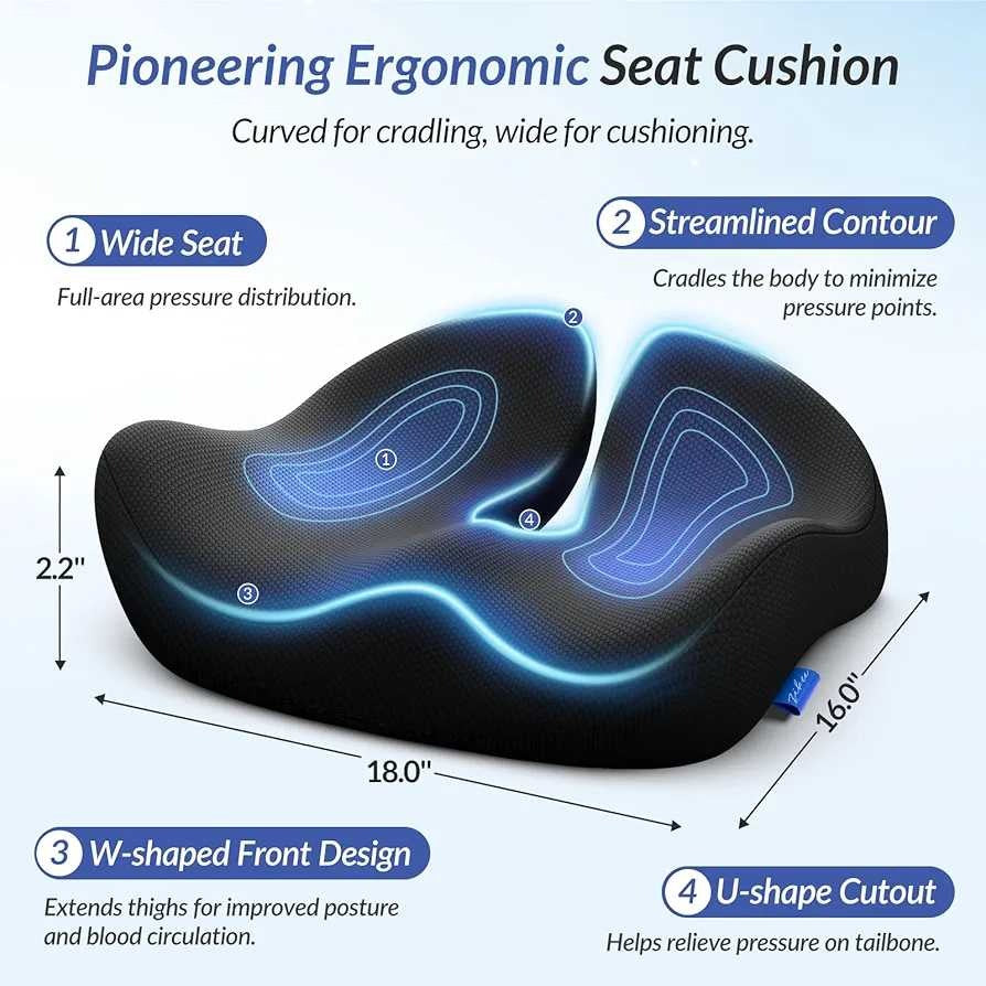 Ergonomic Seat Cushion | وسادة مقعد مريحة