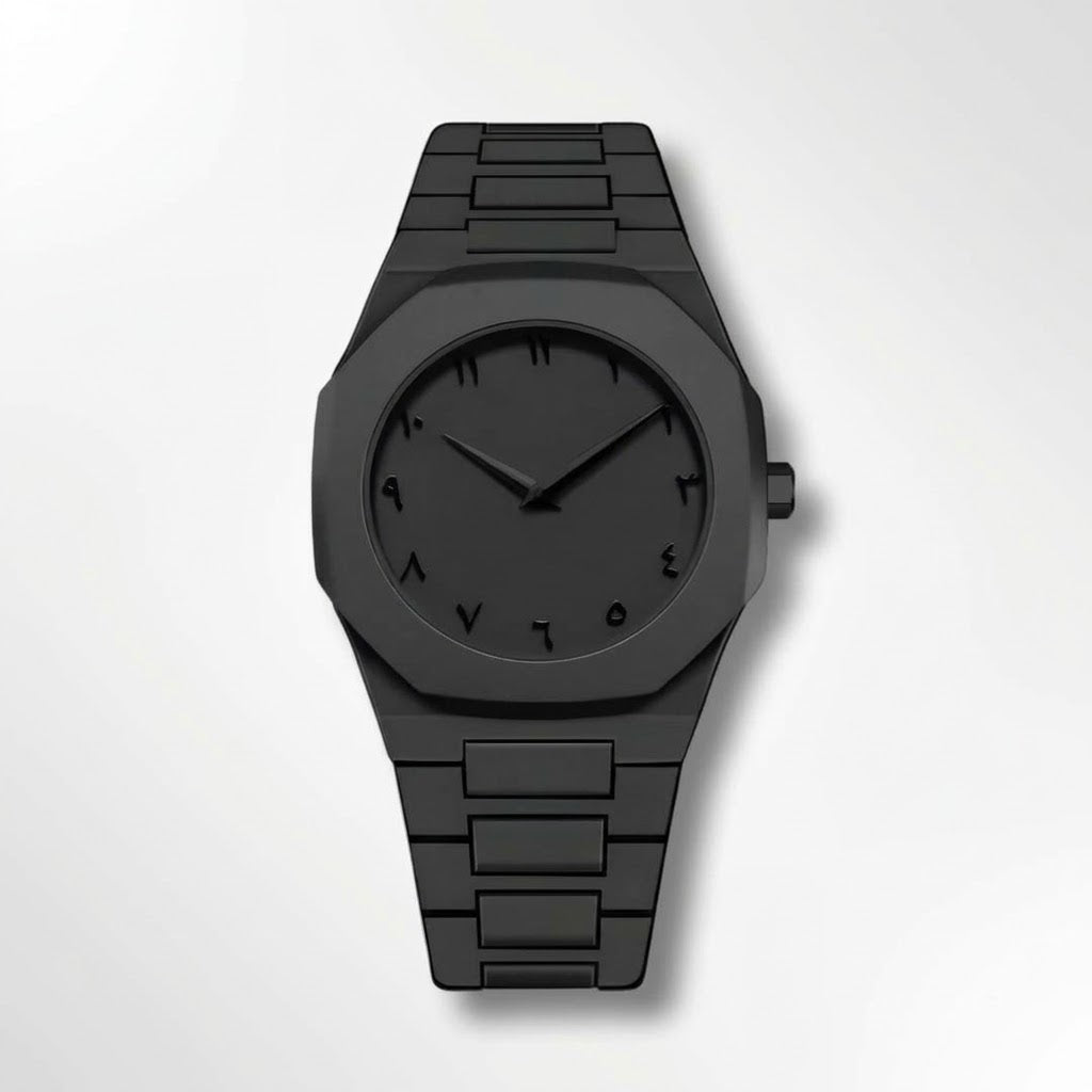 Arabic Stainless Steel Watch | ساعة عربية من الستانلس ستيل