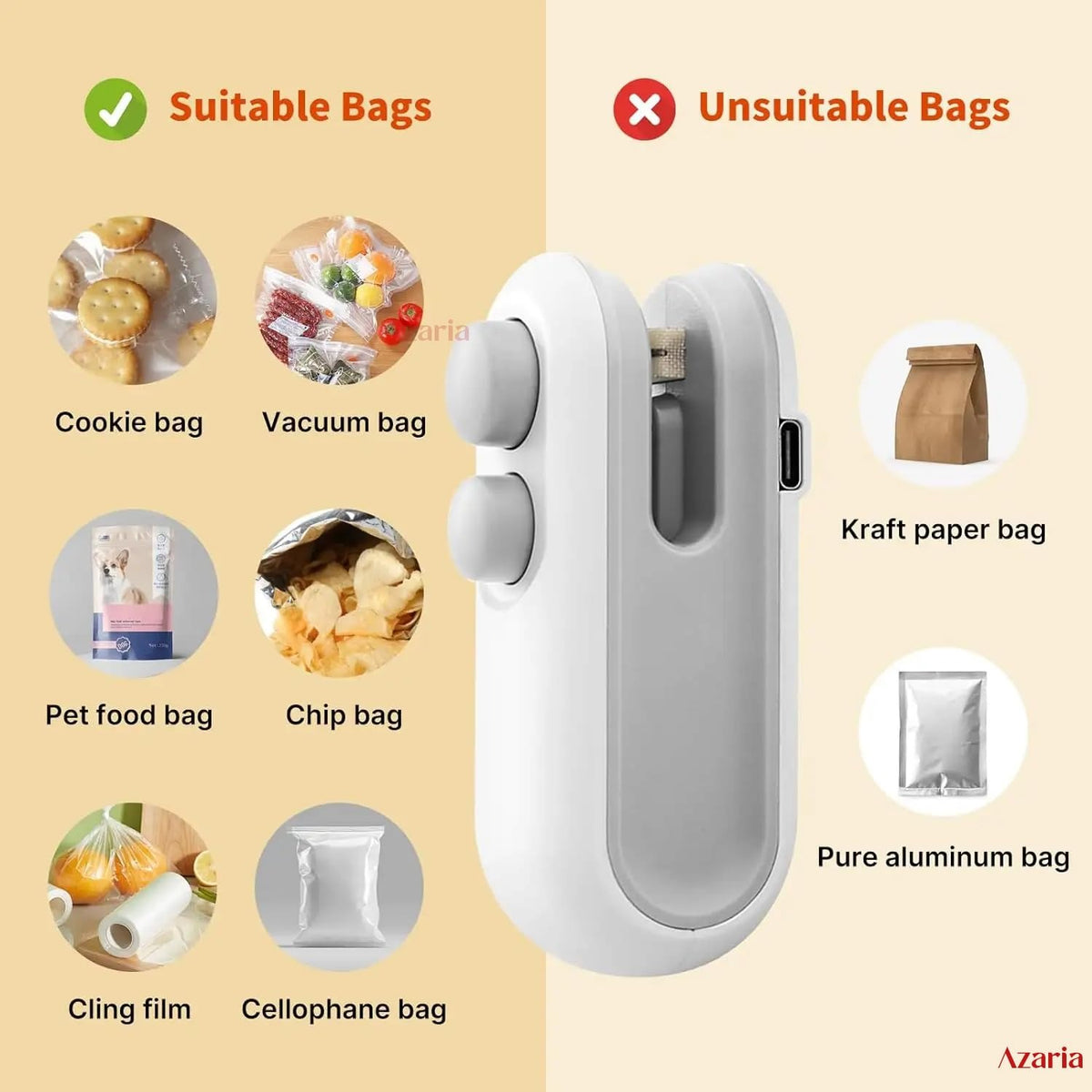 Portable Sealing Machine | ماكينة إغلاق الأكياس المحمولة